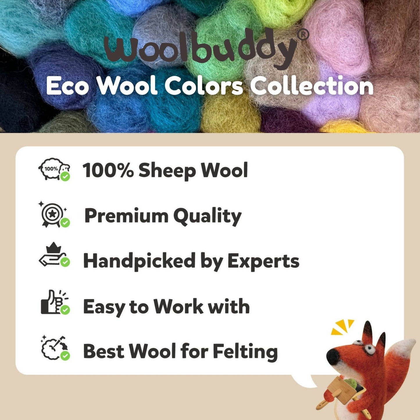 Eco Wool Fiber Collection Kit