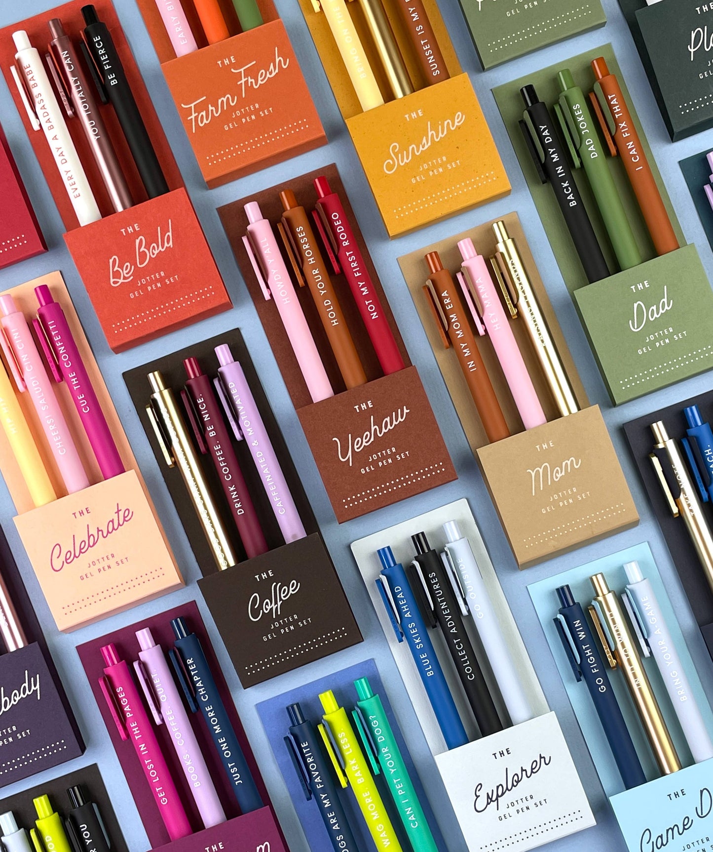 Ruff House Print Shop Jotter Gel Pen: Set of 3