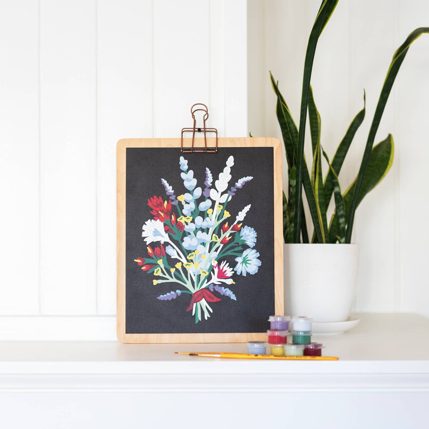 Oregon Wildflower Bouquet Paint-by-Number Kit