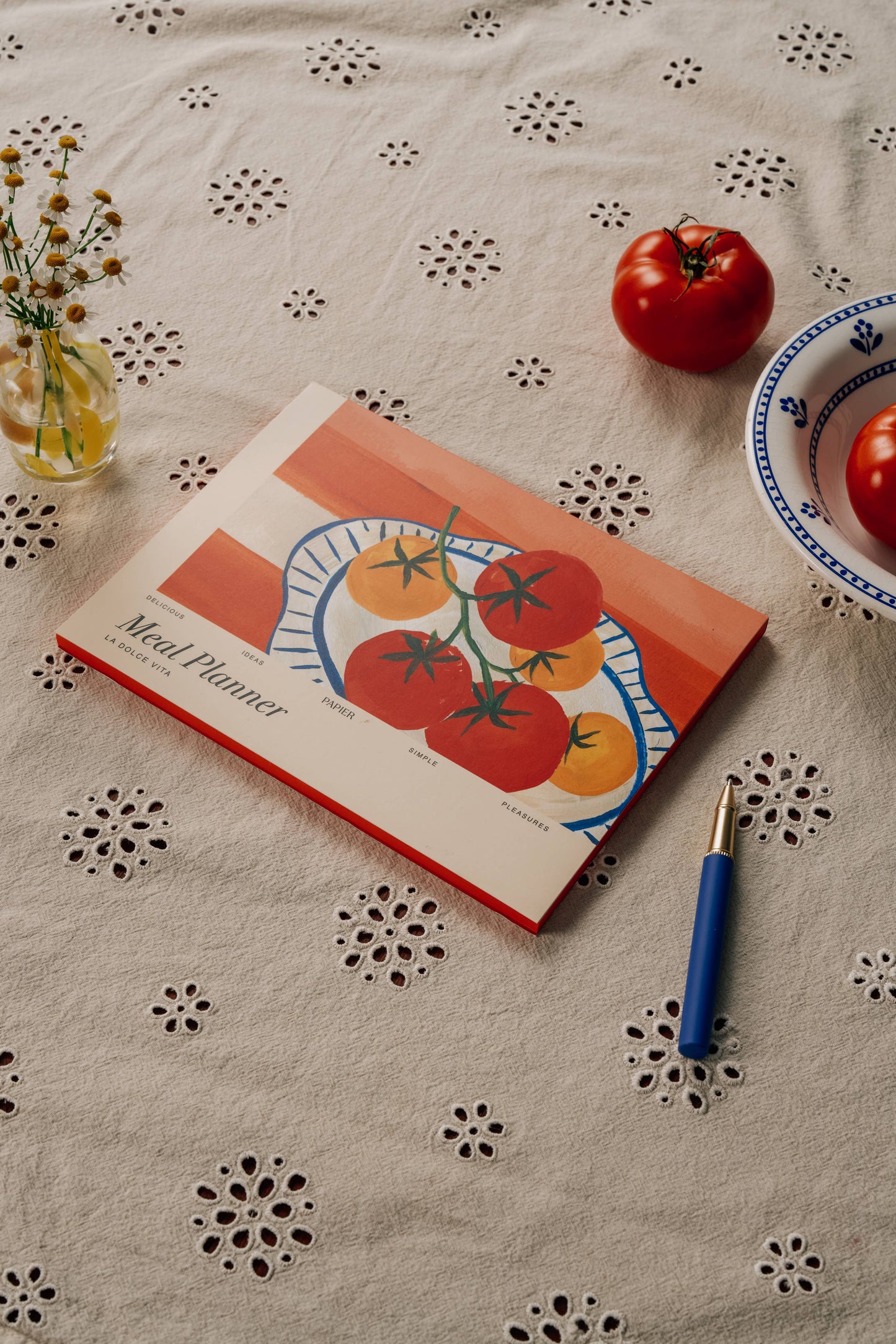 Weekly Meal Planner & Grocery List, Undated - La Dolce Vita