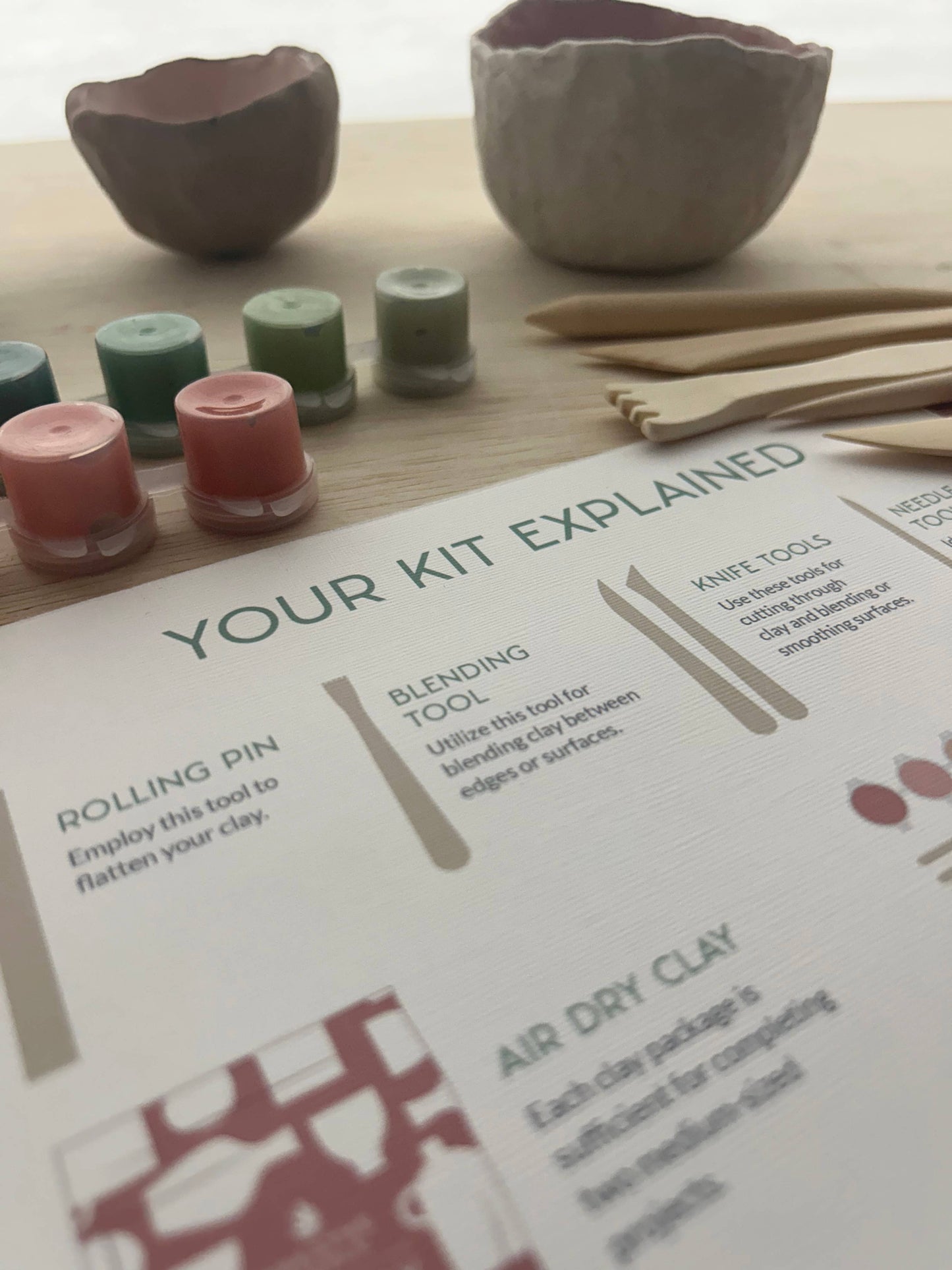 Breathe People - Deluxe Clay Date Activity Kit- Clay Kit for Two