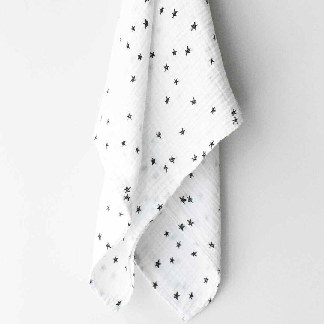 Wee Gallery - Organic Muslin Swaddle - Stars