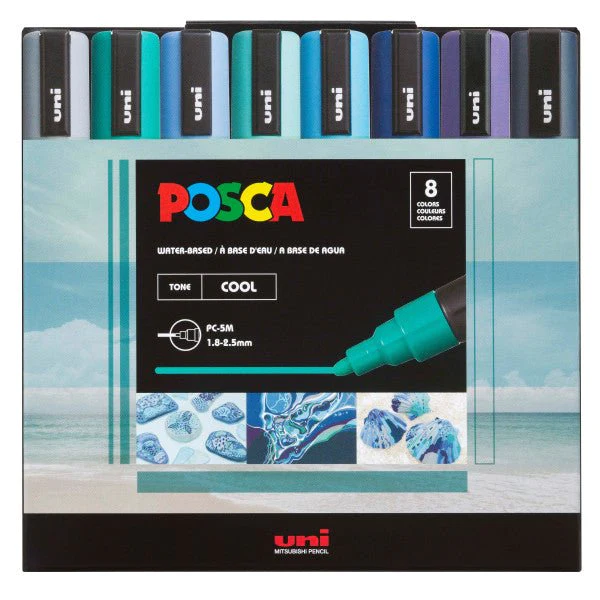 Posca Paint Marker Sets  Oil and Cotton – Oil & Cotton