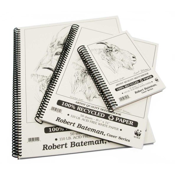 Robert Bateman Recycled Sketch Pads