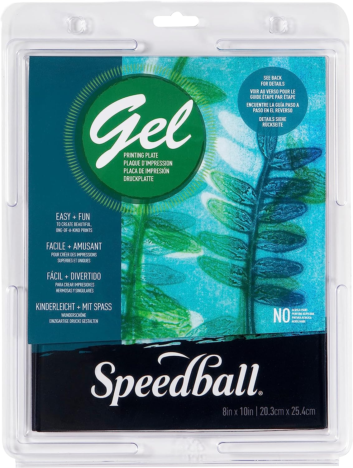 Speedball Gel Printing