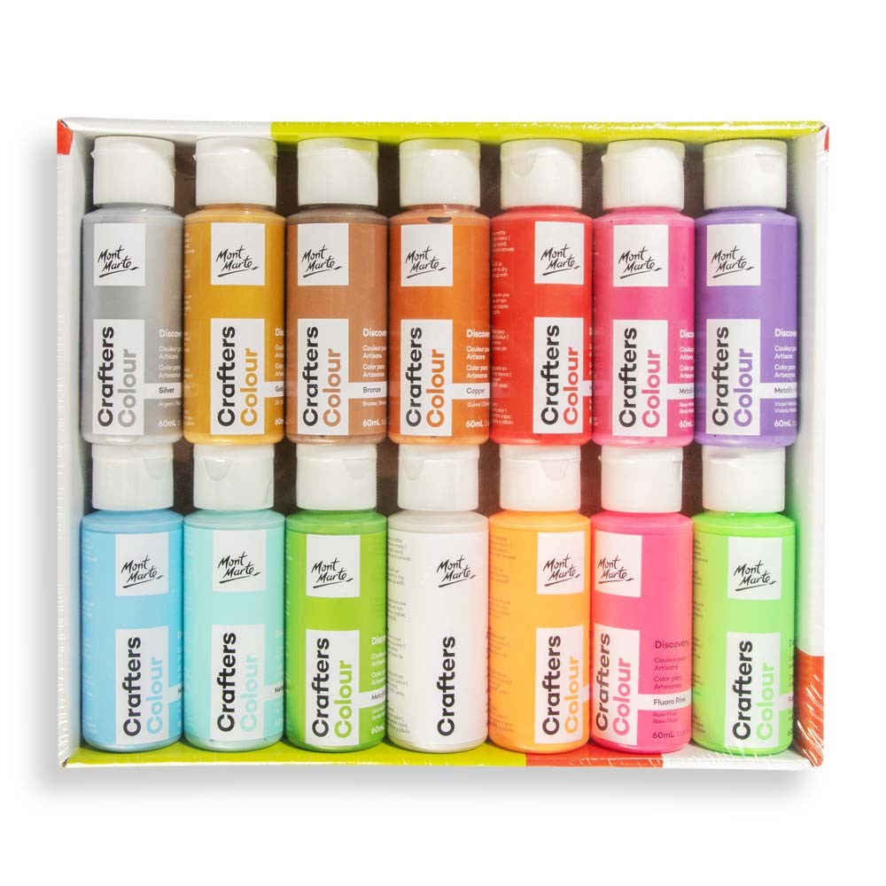 Mont Marte Crafters Paint Sets 60ml