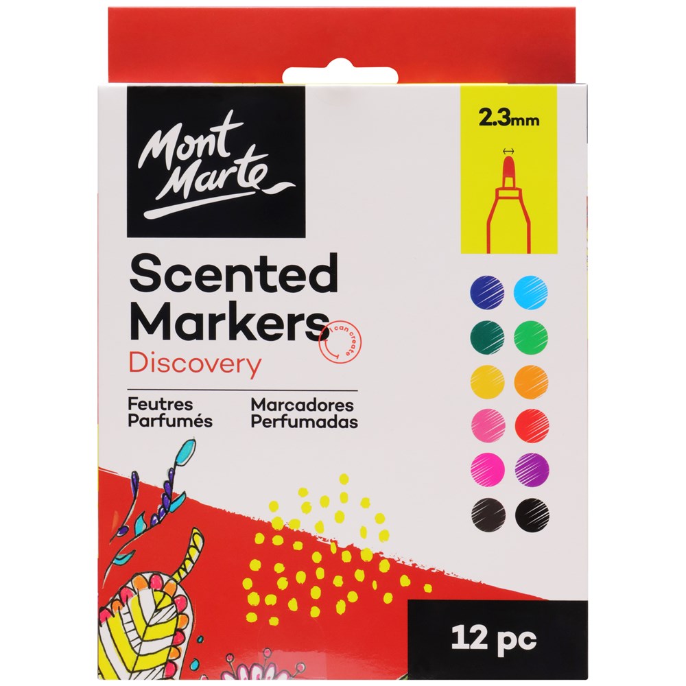 Mont Marte Scented Markers 12pc