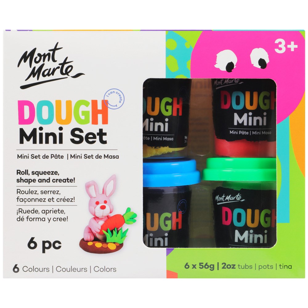 Mont Marte Dough Mini Set 6pc