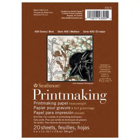 Strathmore Printmaking 400 Series Paper 5x7"