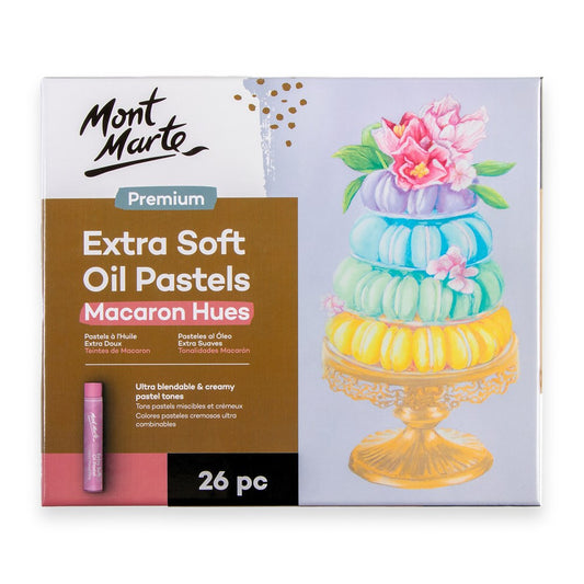 Mont Marte Extra Soft Oil Pastels 26pc