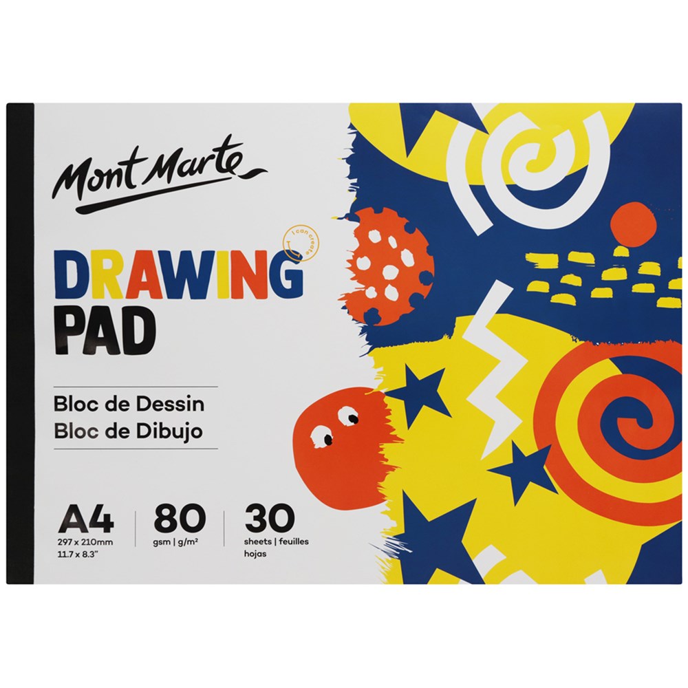 Mont Marte Drawing Pad A4 30 Sheets