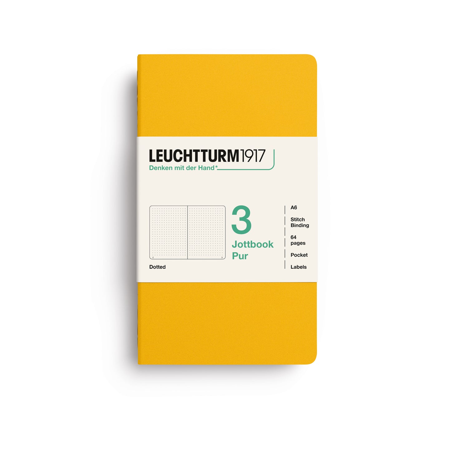 Leuchtturm 1917 Blank Jottbook 3 Pur