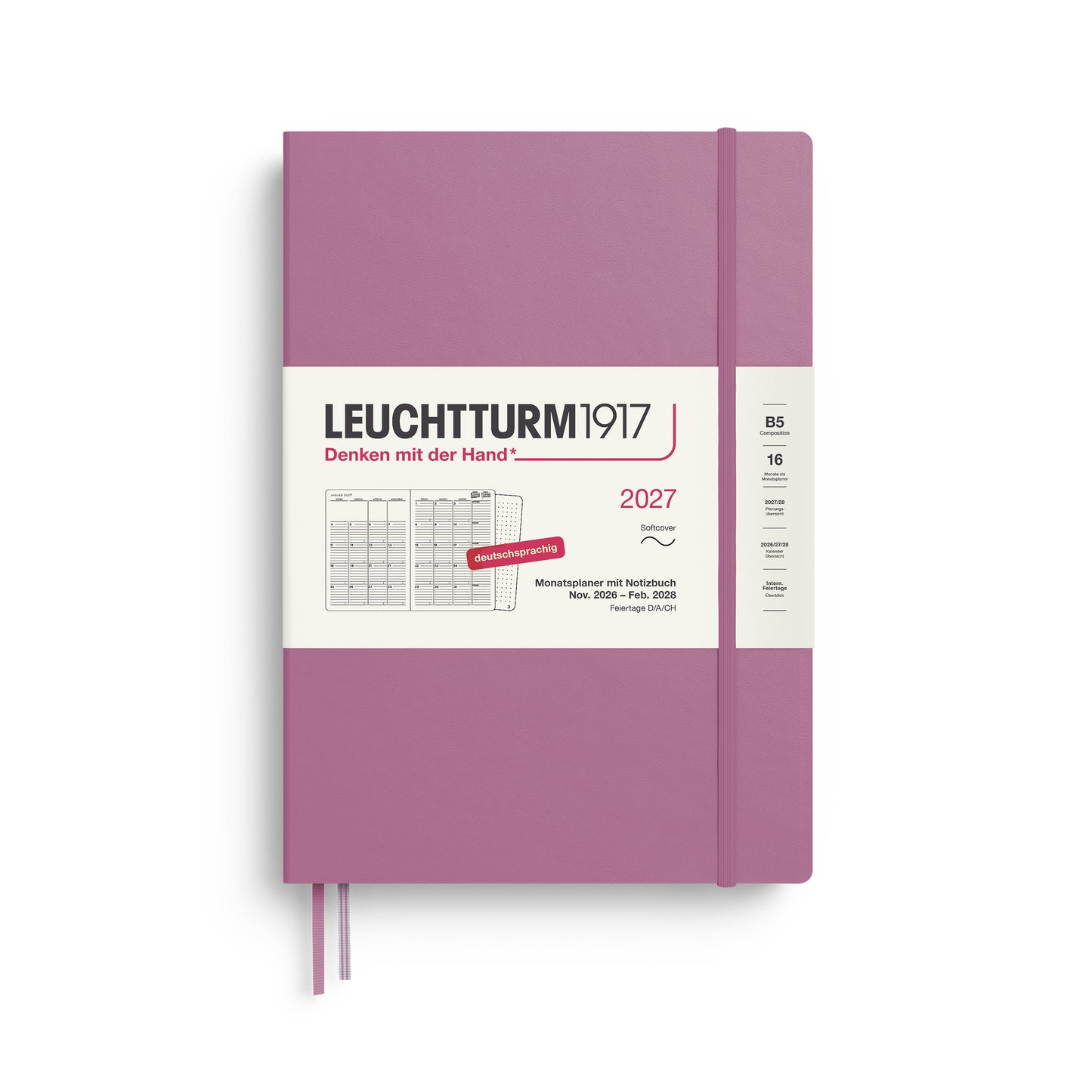 Leuchtturm1917 2027 Weekly Planner & Notebook