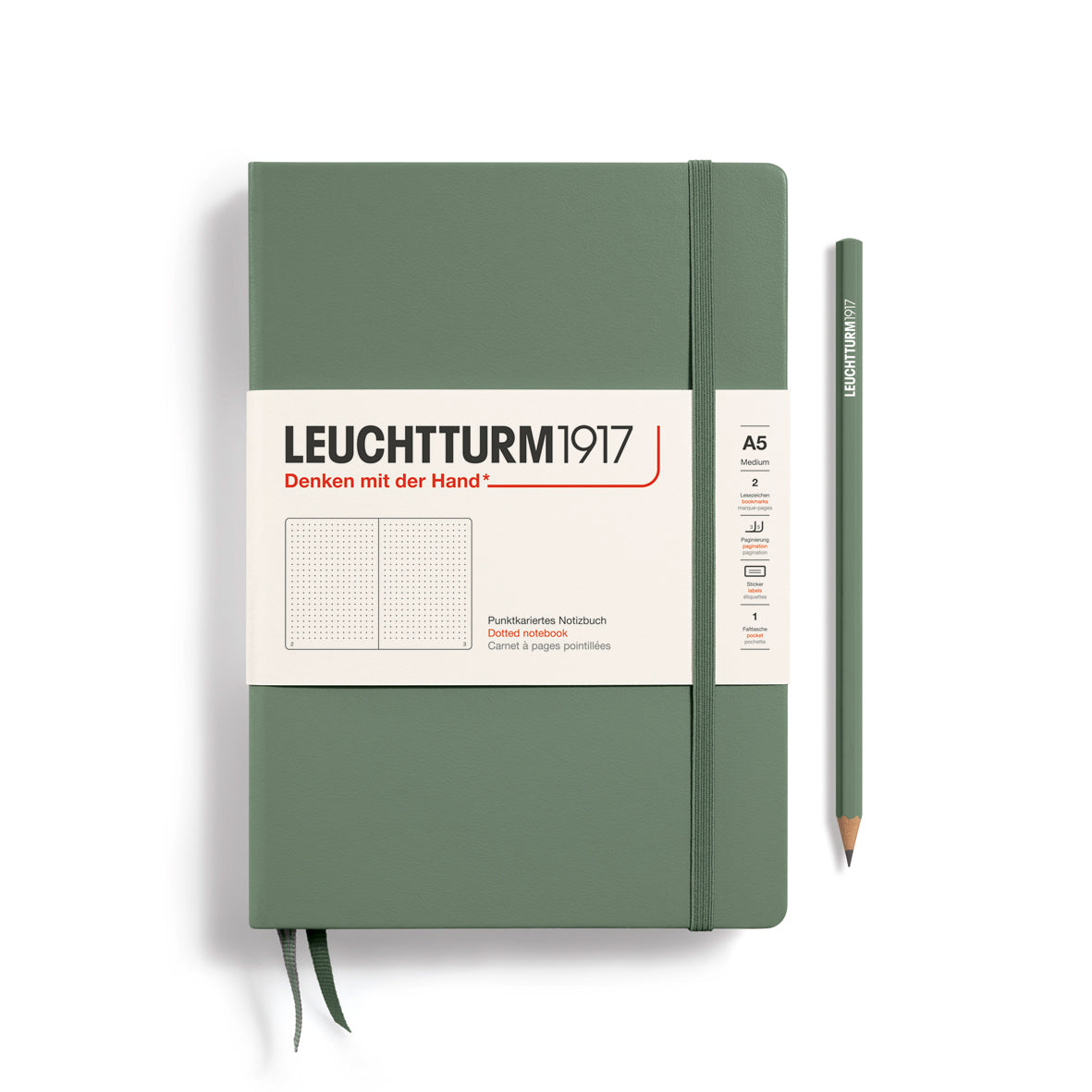 Leuchtturm1917 A5 Medium Classic Notebooks
