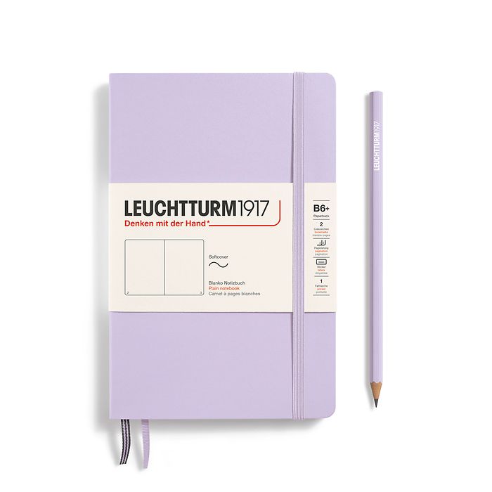 Leuchtturm1917 Classic Paperback Lilac Notebook Composition (B6+)