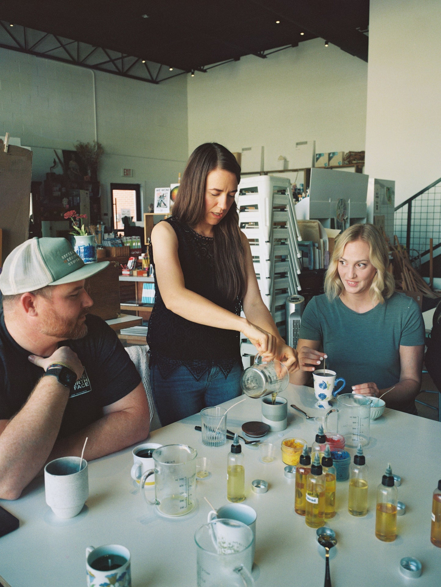 January 24 Coconut + Soy Candle Making