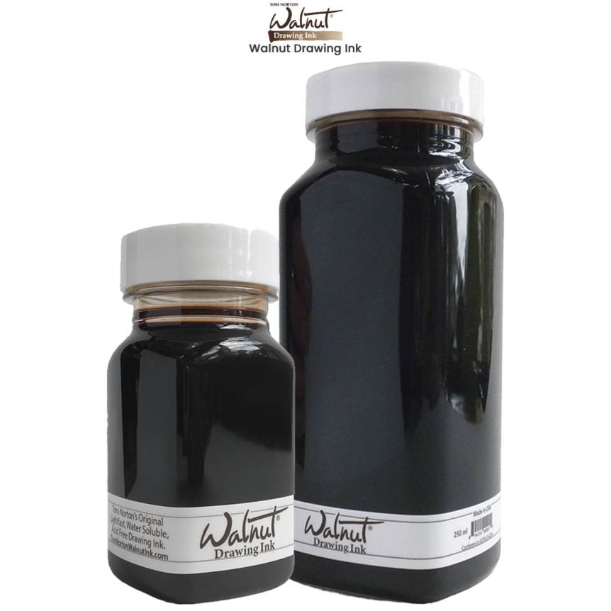 Tom Norton Walnut inks and mediums