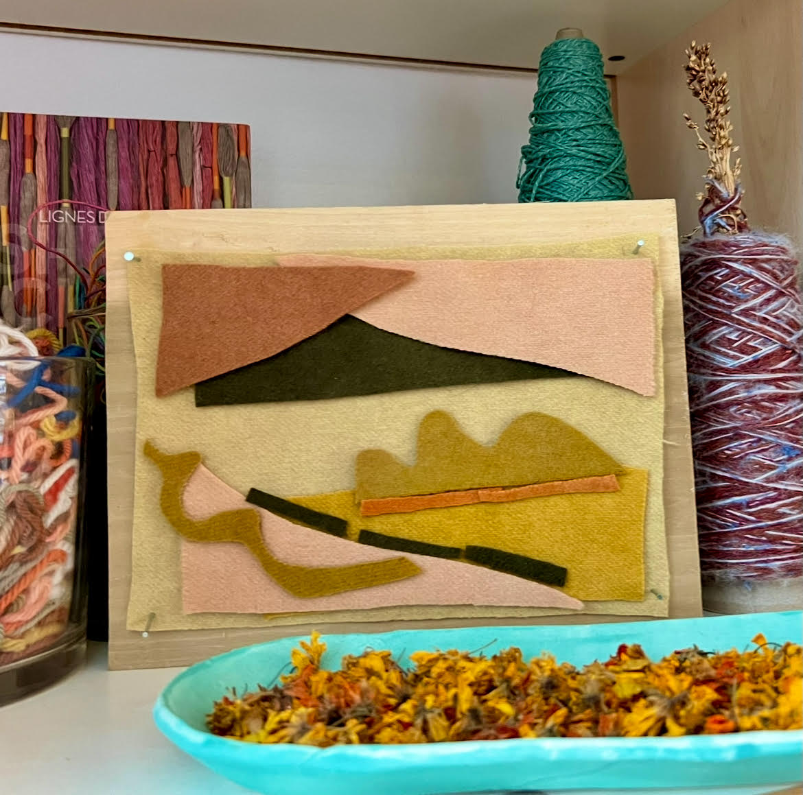 August 2 Kitchen Dyes: Painting with Wool