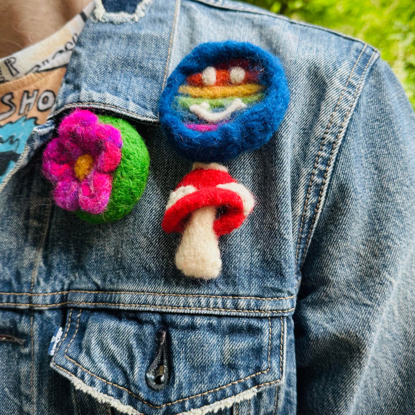 June 14 Needle Felting: Wear Your Pride Pin!