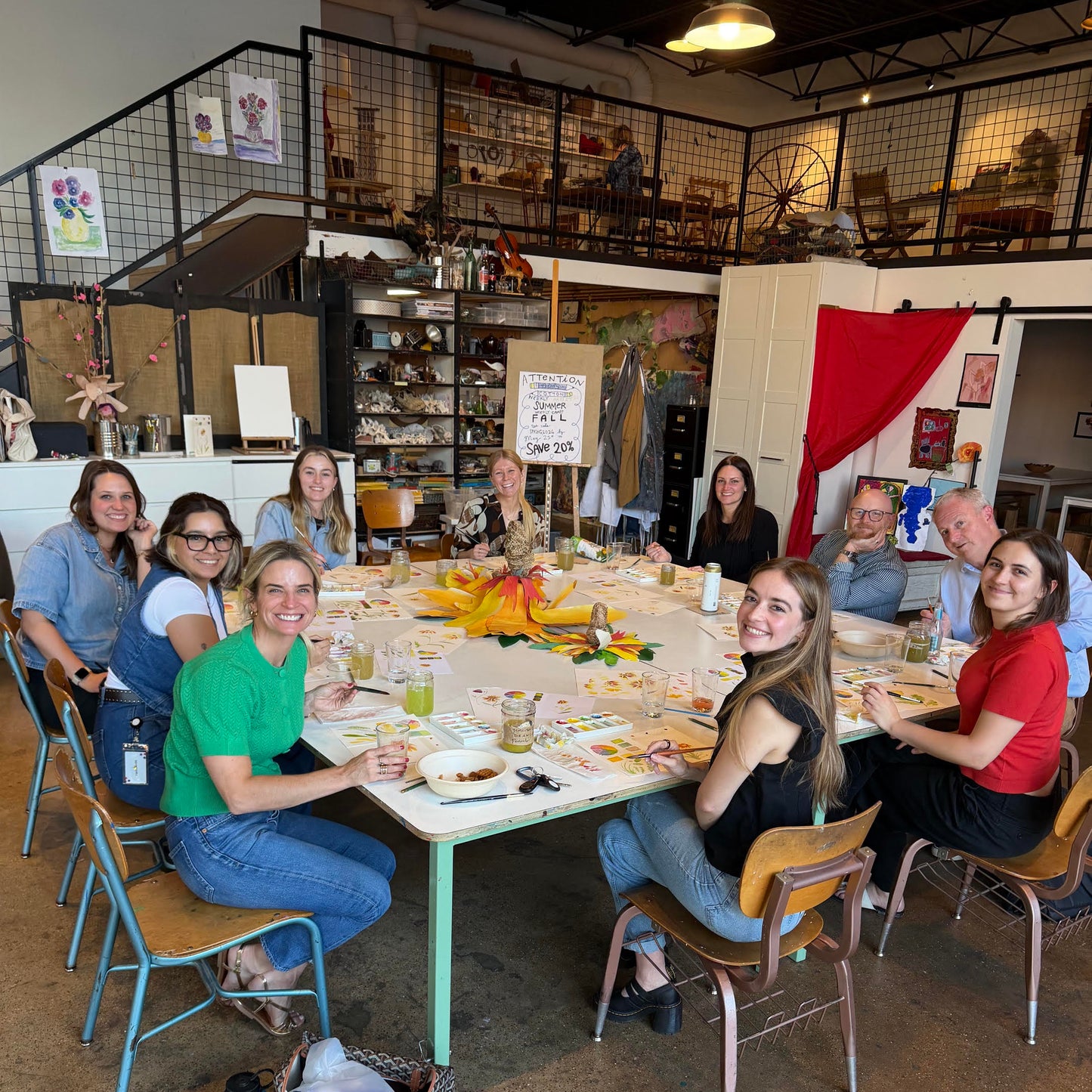 Adult Creative Retreat: Watercolor Wildflowers and Botanicals