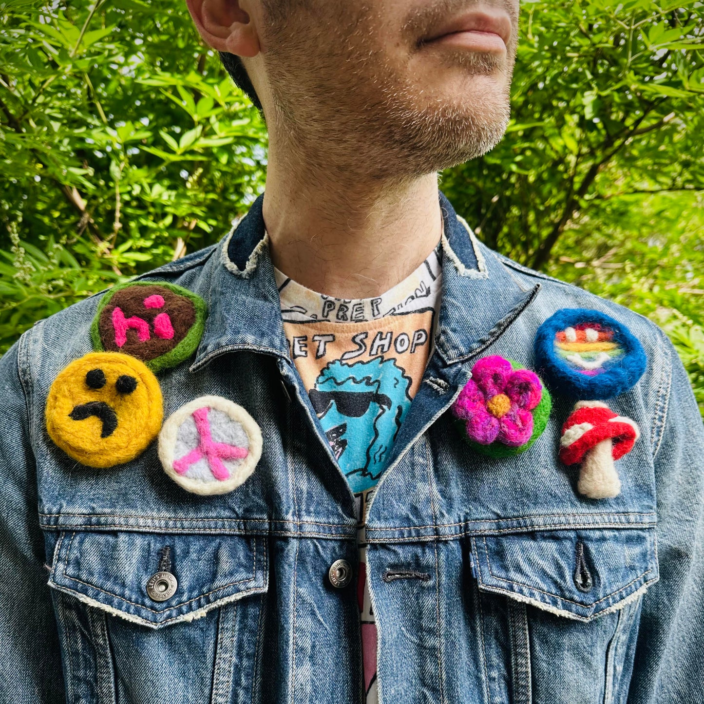 June 14 Needle Felting: Wear Your Pride Pin!