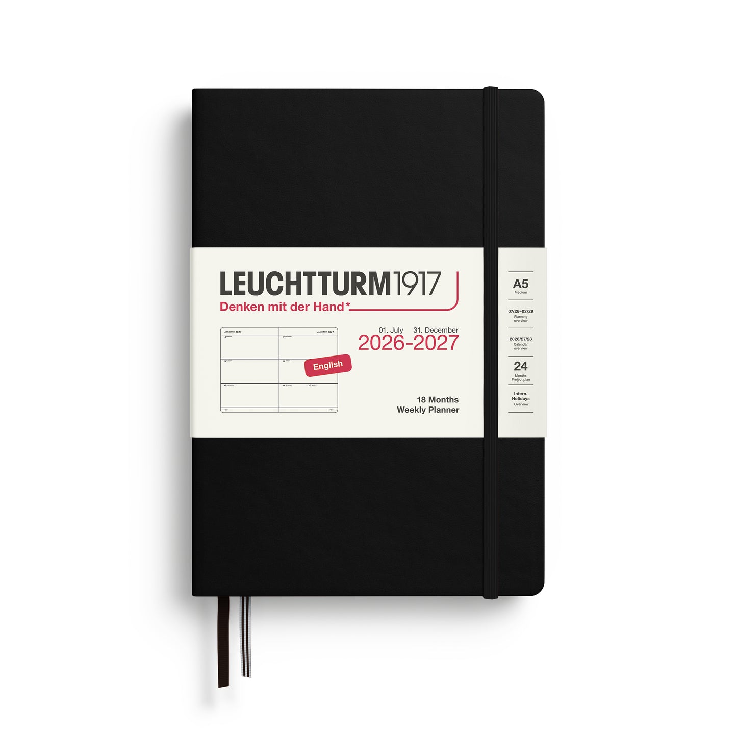 Leuchtturm1917 2027 Weekly Planner & Notebook