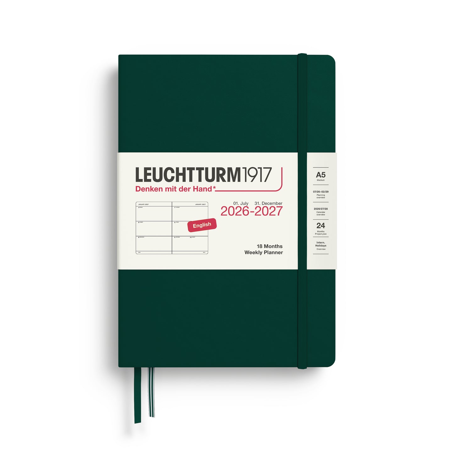 Leuchtturm1917 2027 Weekly Planner & Notebook