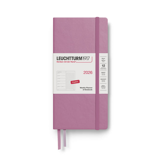 Leuchtturm1917 Weekly Planner & Notebook Wallet 2026