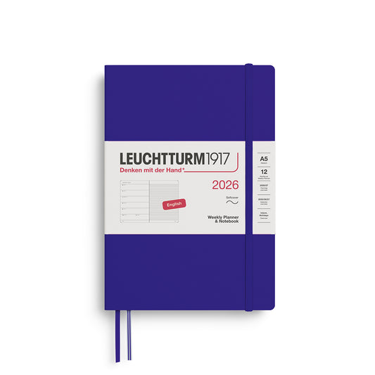 Leuchtturm1917 Weekly Planner & Notebook 2026 A5
