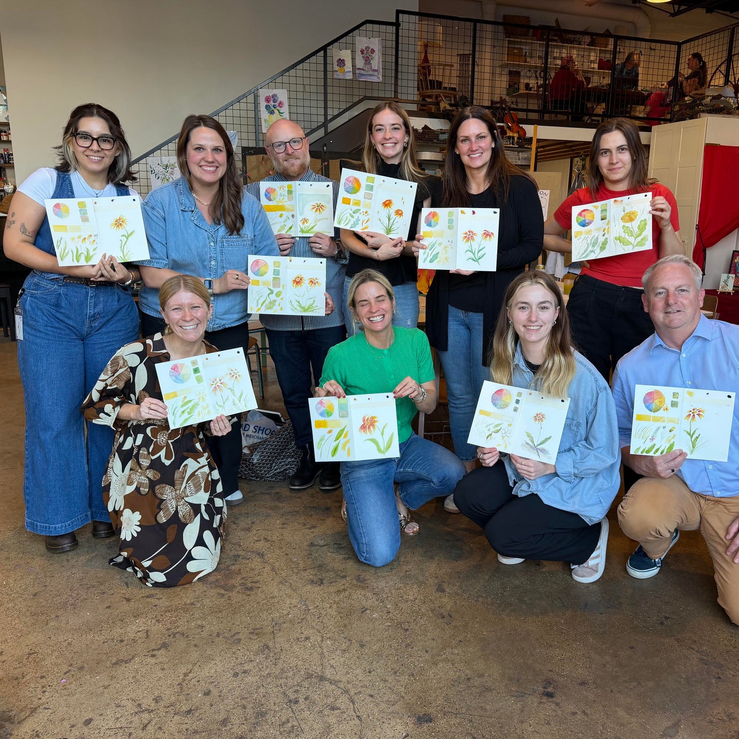 Adult Creative Retreat: Watercolor Wildflowers and Botanicals