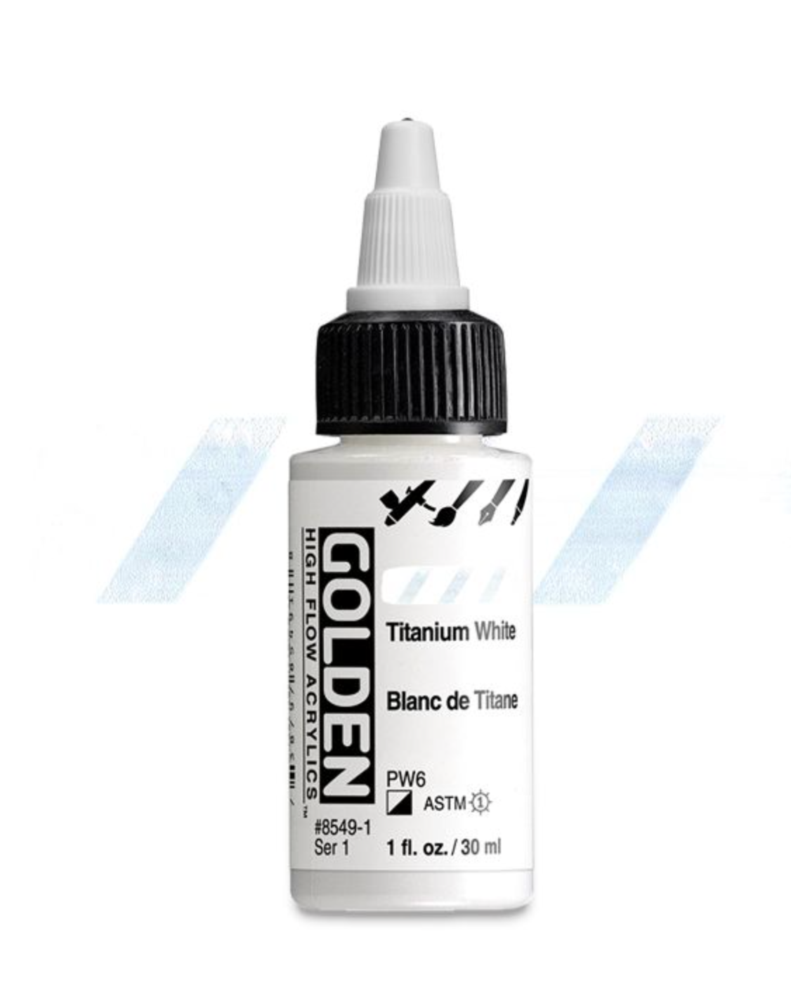 High Flow Acrylics for Airbrush, Striping, Textiles, Marbleizing