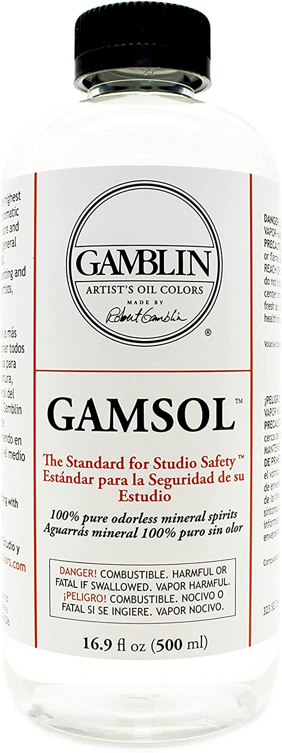 Gamblin Gamsol Odorless Mineral Spirits - 32 oz.