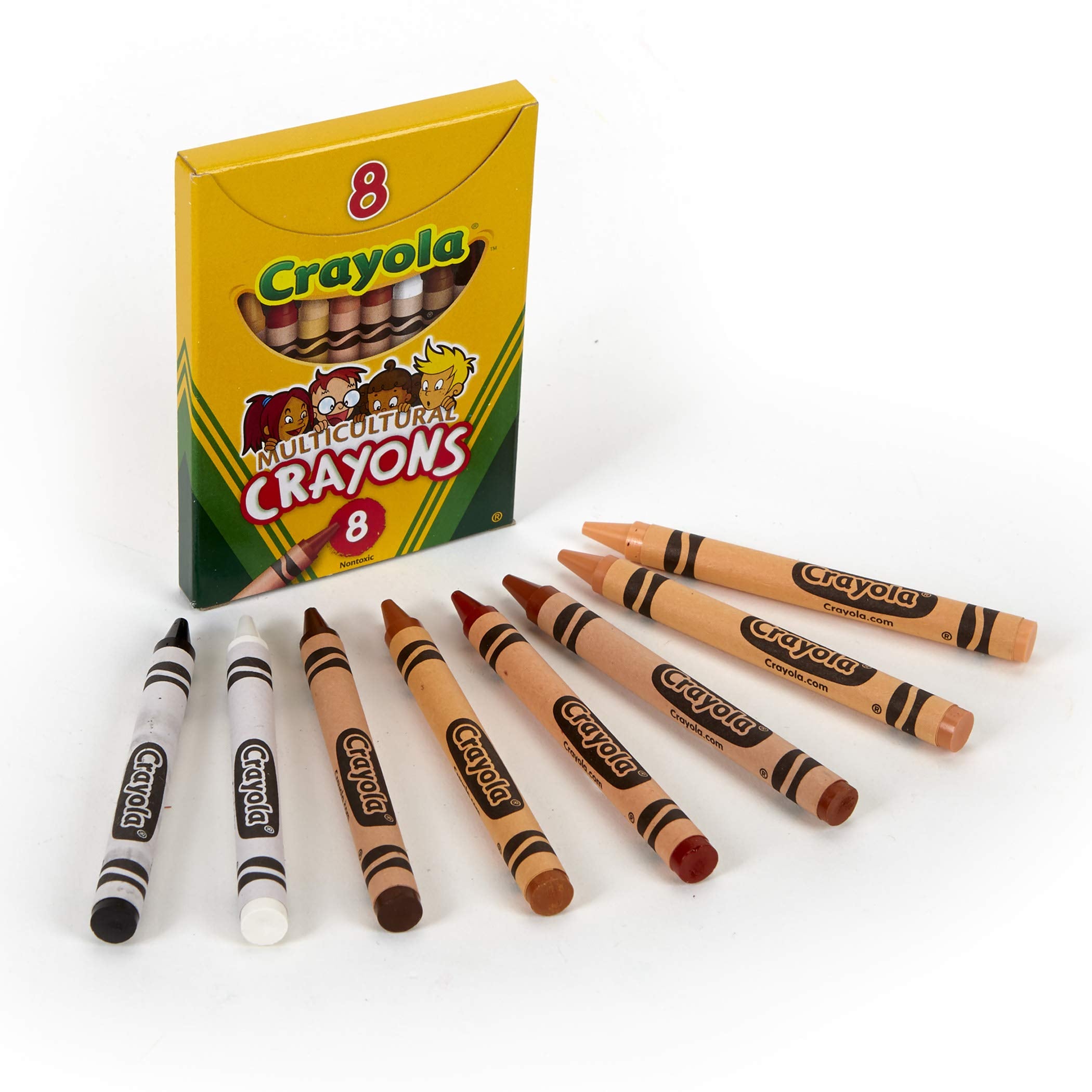 Crayola Multicultural Crayons 8 Set | Oil and Cotton – Oil & Cotton