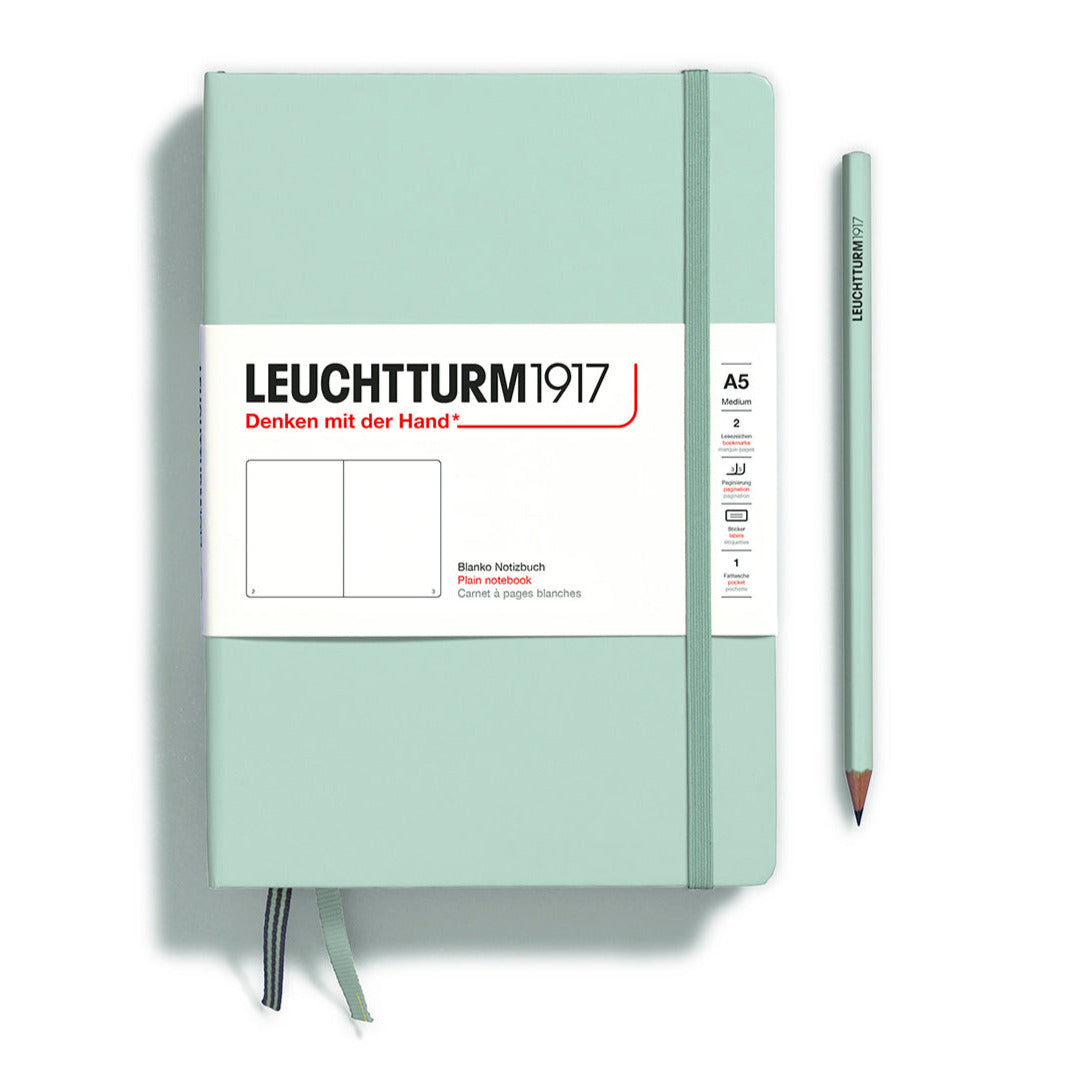 Leuchtturm1917 Classic Hardcover Mint Green Notebook Medium (A5)