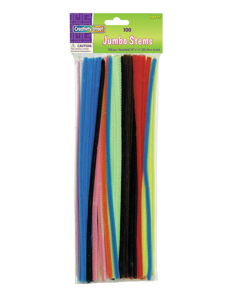 Chenille Pipe Cleaners Glitter Gold: 30cm x 6mm - Fabric Direct Online