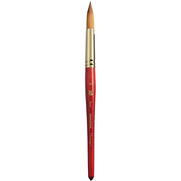 Princeton Heritage Synthetic Sable Watercolor & Acrylic Brushes