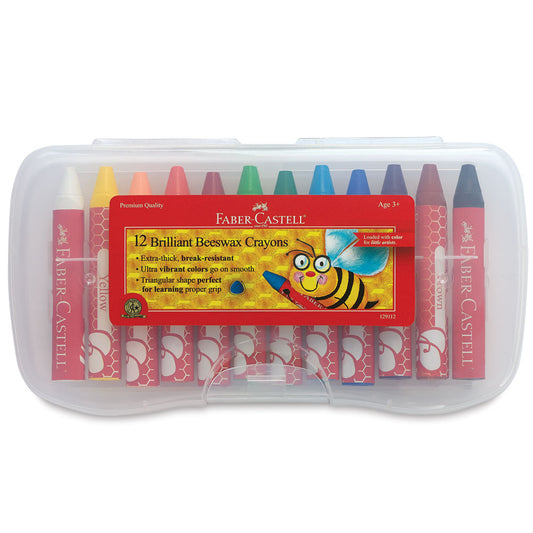 Faber-Castell Jumbo Beeswax Crayons
