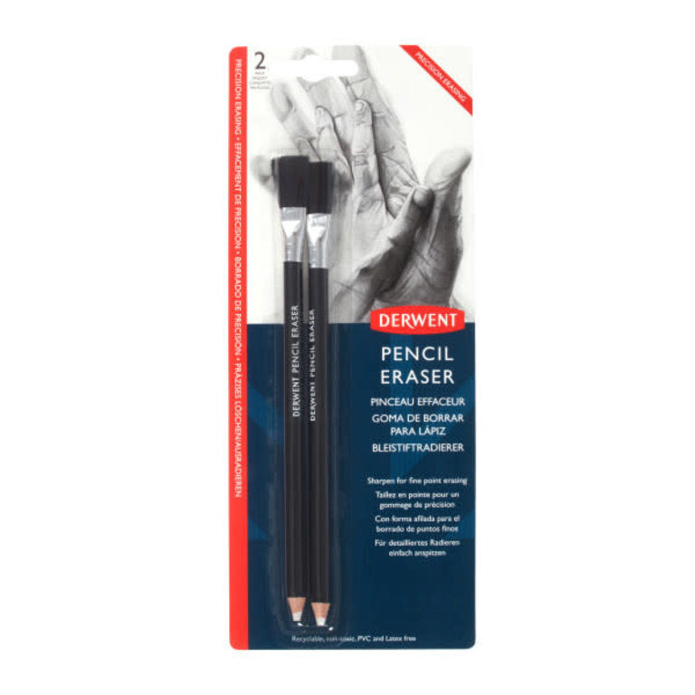 Derwent Pencil Eraser 2pk