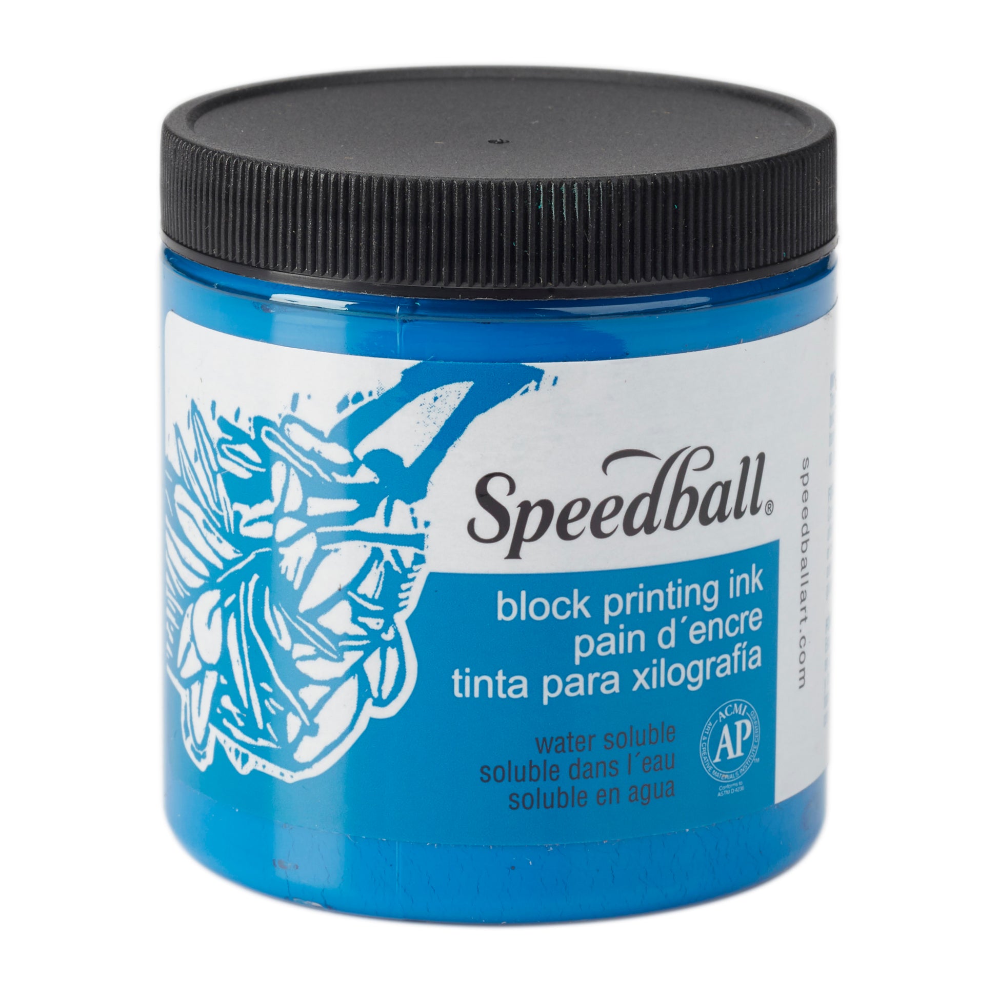 Speedball Block Printing Ink 1.25 oz, Oil-Based, 6/Pkg