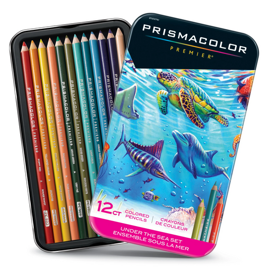 Prismacolor Premier Colored Pencils- 12 Set, Under the Sea