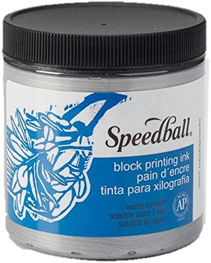 Speedball Block Printing Ink | Oil and Cotton