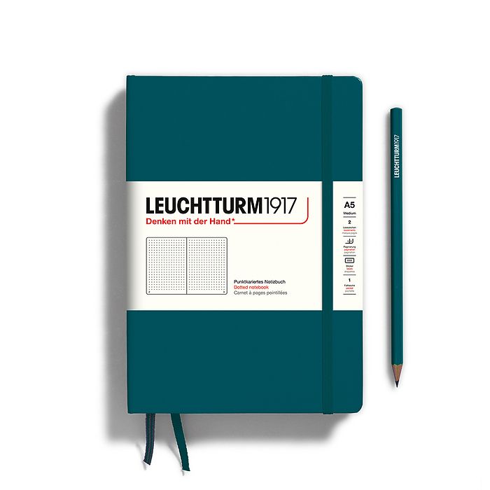 Leuchtturm1917 Classic Hardcover Pacific Notebook Medium (A5)