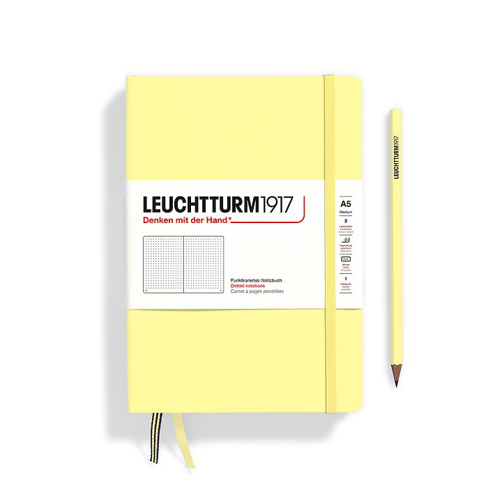 Classic Hardcover Vanilla Leuchtturm Notebook Medium (A5)