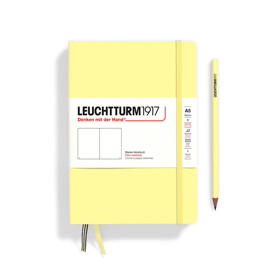 Leuchtturm1917 Classic Hardcover Vanilla Notebook Medium (A5)