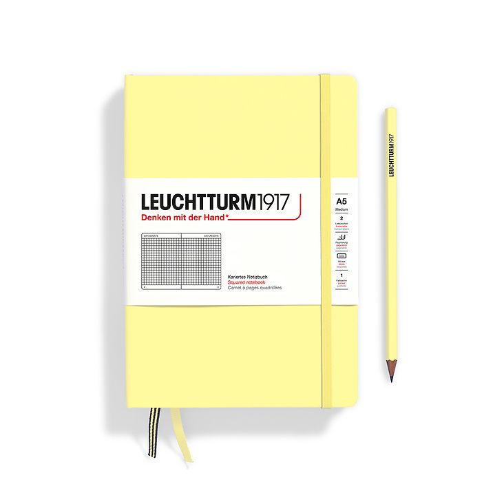Leuchtturm1917 medium (A5) Hardcover Notebook Dotted